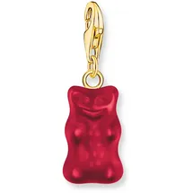 Thomas Sabo Charm Goldbär Rot 2190-413-10