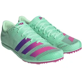 Adidas DistanceStar Spike-Laufschuhe Herren GV9078 - pulse mint/lucid blue/lucid fuchsia 46
