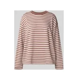 ARMEDANGELS Frankaa Maarlen Sweatshirt Stripe Rosa/Pink XS