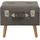 vidaXL Hocker mit Stauraum 40 x 40 x 40 cm Grau