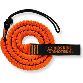 Kids Ride Shotgun MTB Tow Rope Abschleppseil 1,7 - 3,3 m orange