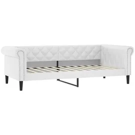 vidaXL Tagesbett 90 x 200 cm Weiß