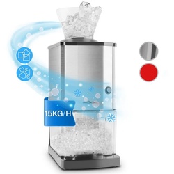 ONECONCEPT Eiswürfelmaschine Icebreaker silberfarben
