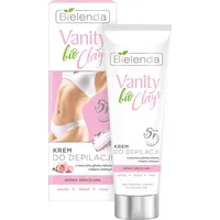 Bielenda Vanity Clays Haarentfernungscreme mit rosa Tonerde - empfindliche