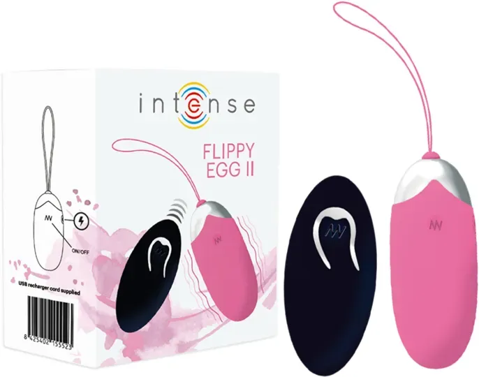 INTENSE - Flippy II vibrierendes Ei mit Fernbedienung diskret