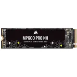 Corsair MP600 PRO NH 2TB SSD M.2 2280 NVMe 2000GB interne SSD (2 TB) M.2" 7000 MB/S Lesegeschwindigkeit, 5700 MB/S Schreibgeschwindigkeit, PCIe Gen4 x4, NVMe 1.4, 3D TLC NAND, DRAM Cache schwarz