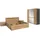 xonox.home Schlafzimmer-Set, (3tlg. Set inkl. Nachtkommoden, Bett 180X200), Basalt grau Nachbildung Melamin beschichtet modern 0x0x0 cm grau