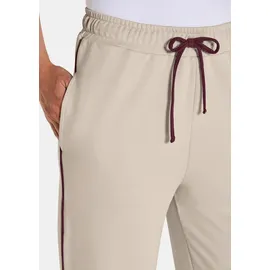 GOLDNER 2-in-1-Hose Bequeme Loungehose Beige 20