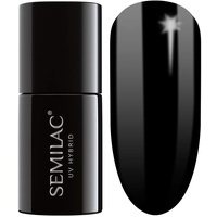Semilac UV Nagellack 031 Black Diamond 7ml Kollektion Black&White