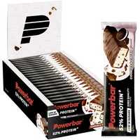 Powerbar 52% Protein Plus Cookies & Cream Riegel 20 x 50 g