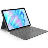 Logitech Combo Touch, KeyboardDock für Apple iPad Air 11" (M2) 2024, grau, DE (920-012629)