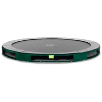 EXIT Elegant Premium Sports Bodentrampolin Ø 305 cm Grün