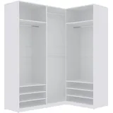 marmex möbel Kleiderschrank TRES 260 x 206 x 51 cm Weiß