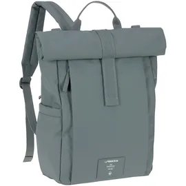 Lässig Rolltop Wickelrucksack Grau
