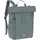 Lässig Rolltop Wickelrucksack Grau