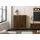 MASSIVMOEBEL24.DE Highboard 112 x 40 x 137 cm Beige