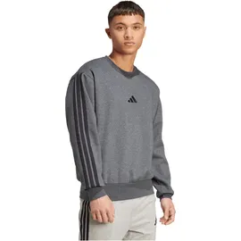 adidas Sweatshirt 3-Streifen Grau/Schwarz XXL