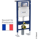 GEBERIT Duofix Wand-WC-Montageelement, H: 112 cm, UP-Spk. UP320, für Frankreich geeignet, 111333005