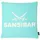 Sansibar Sylt Dekokissen 45 x 45 cm Blau