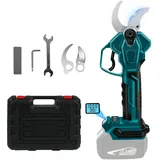 Akku Astschere Kompatibel mit Makita 18 v (No Batterie), Öffnung 65 mm, Max 40 mm Schnittdurchmesser, LCD Display Elektrische Gartenschere Wiederaufladbare Baumschere für Baumzweige, Blumen (A)