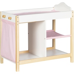 Puppenwickeltisch ROBA "Kommode Scarlett" Puppenmöbel weiß Kinder Altersempfehlung Puppenmöbel