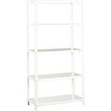 Simon Rack Simonrack Comfort 5/300 Metallregal 1800x900x300 mm - White - One Size
