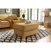 Home Affaire Polsterhocker Dalia mit Stauraum 66 x 46 x 76 cm Gelb