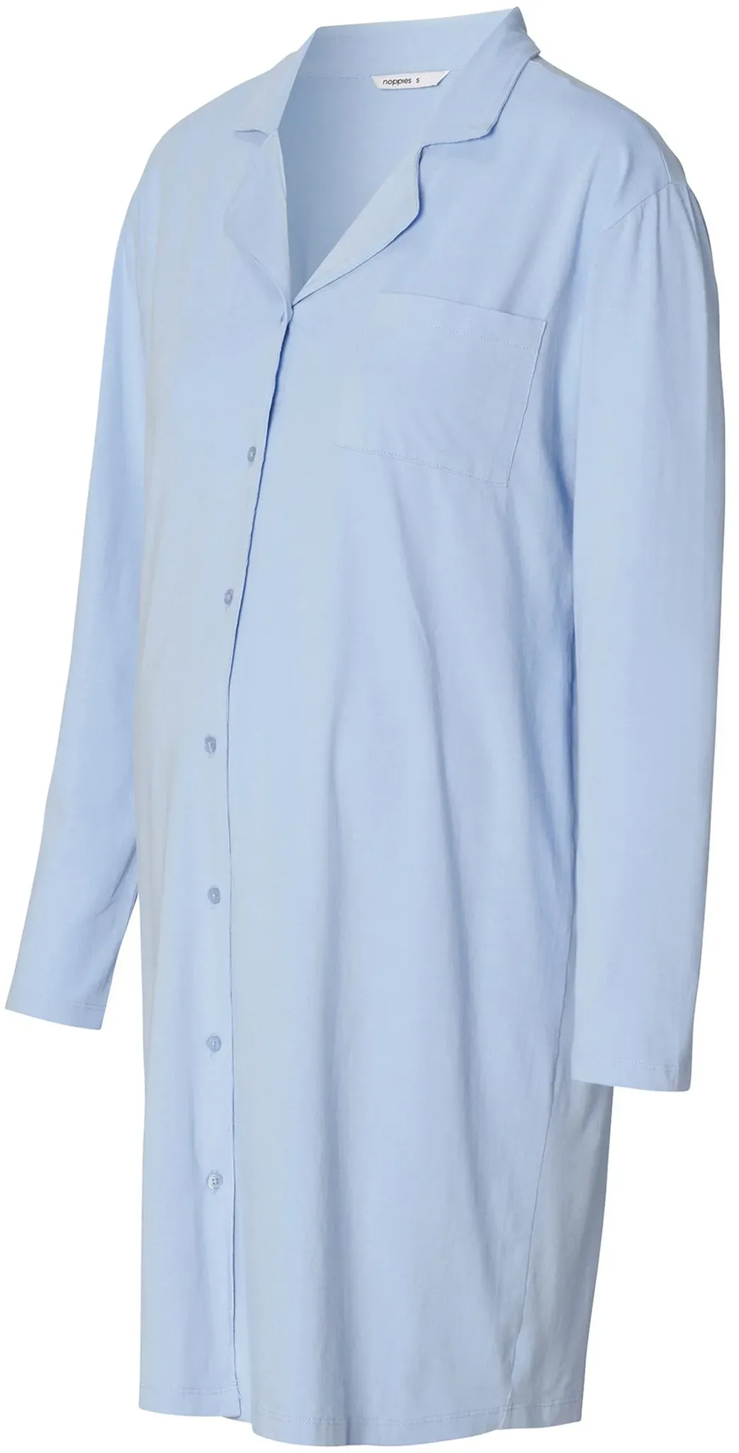 Noppies Umstands- und Still-Nachthemd Maiko, hellblau, XL
