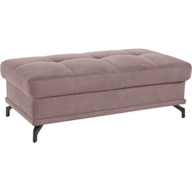 OTTO home Polsterhocker Costello 133 x 47 x 72 cm Polyester Lila