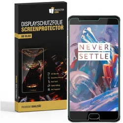 3x Displayschutzfolie für OnePlus 3T Displayfolie Schutzfolie Folie HD KLAR