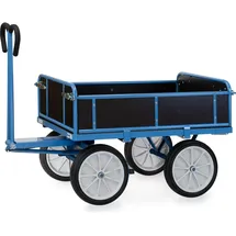 FETRA Handpritschenwagen 6454V - Tragkraft 1000kg Vollgummi-Reifen