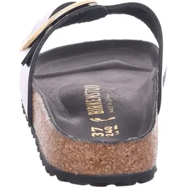Birkenstock Madrid Big Buckle Naturleder Lack High Shine Black 39
