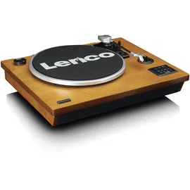 Lenco Plattenspieler mit Bluetooth®, USB, MP3, Lautsprecher - Holz