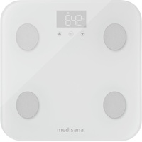 Medisana BS 600 connect Elektronische Körperanalysewaage Weiß (40501)