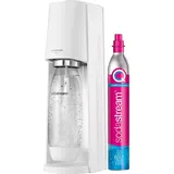 white + PET-Flasche 1 l + Zylinder