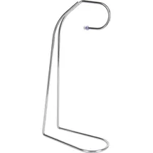 KitchenCraft Bananenständer Drahtständer 11 cm x 9,5 cm Silber