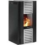 Justus Pelletofen Sirkos Aqua 2.0 Stahl schwarz 2,5 - 9,4 kW