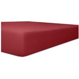 Kneer Spannbettlaken 22 Vario-Stretch 140 x 200 - 160 x 220 cm rot