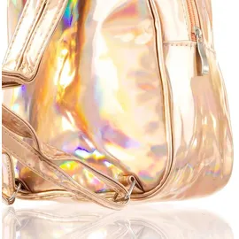 Cepewa Mini-Rucksack Metallic Roségold