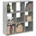 vidaXL Raumteiler 102 x 29 x 103,5 cm Grau