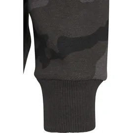 URBAN CLASSICS Camo Sweatshirt Black XS