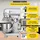 Vevor Teigmixer 15 Qt Silber