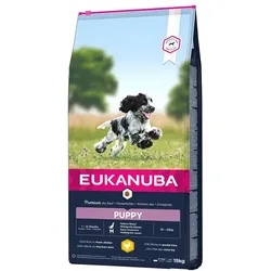 EUKANUBA Growing Puppy Medium Breeds Chicken 15 kg