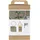 Creativ Company DIY Sets Sticken & Nadelstanzen Kreativ Set Sticken, Staubgrün, Stickrahmen, Kreativ Box