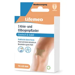 Lifemed Knie- und Ellbogenpflaster 3 St