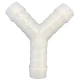 NORMAPLAST Schlauchverbinder 6 mm weiß
