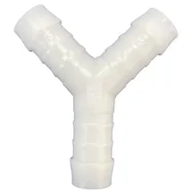 NORMAPLAST Schlauchverbinder 6 mm weiß