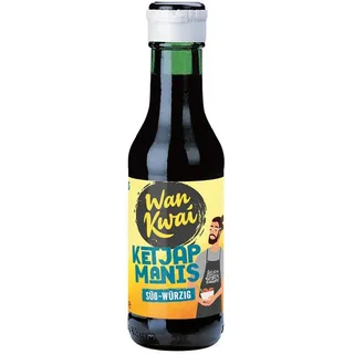 Wan Kwai Saucen, Wan Kwai Ketjap Manis milde dickflüssige süß würzige Sauce 500ml