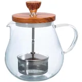 Hario Hario, Teekanne, Teaor - Teekanne - Olivenholz - 700ml (0.70 l)