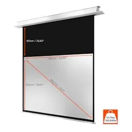 Celexon Deckeneinbauleinwand Motor Professional Plus 160 x 100 cm